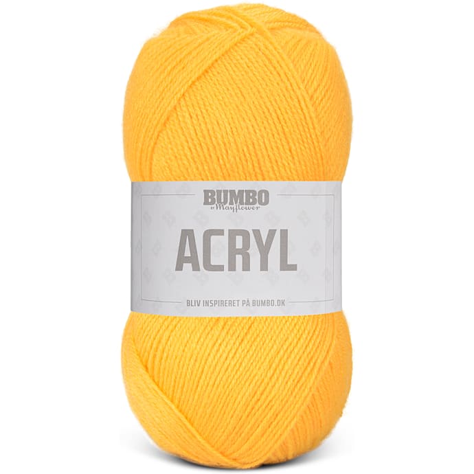 BUMBO Akrylgarn - Gul 029