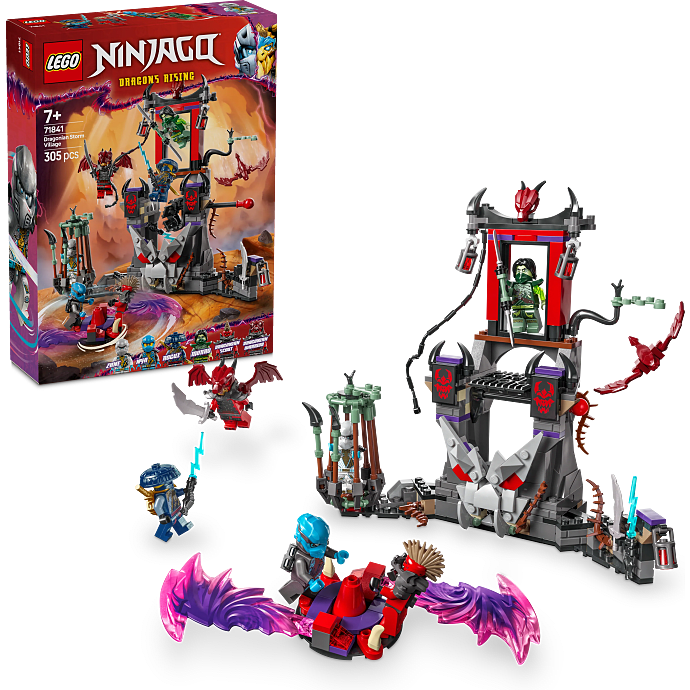LEGO Ninjago Dragonisk stormlandsby 71841