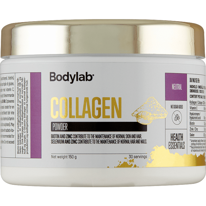 Collagen u. tilsat smag