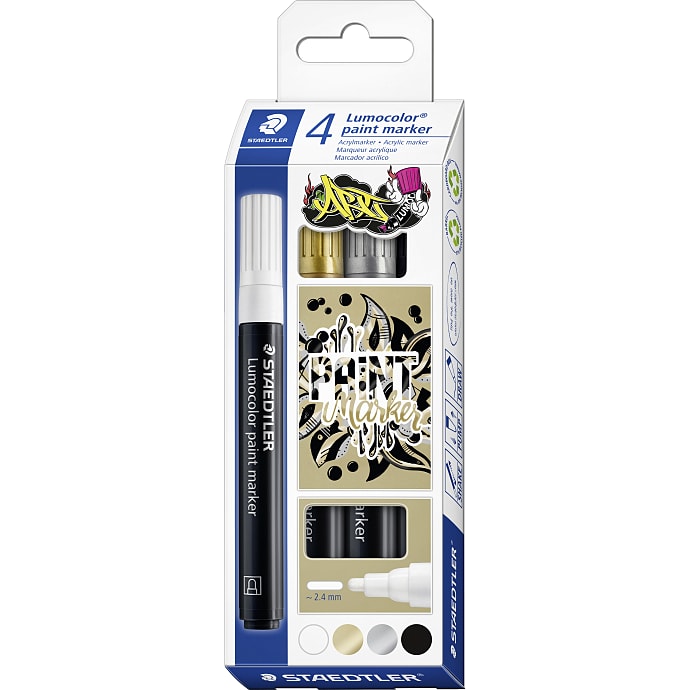 Staedtler paintmarker 4-pak