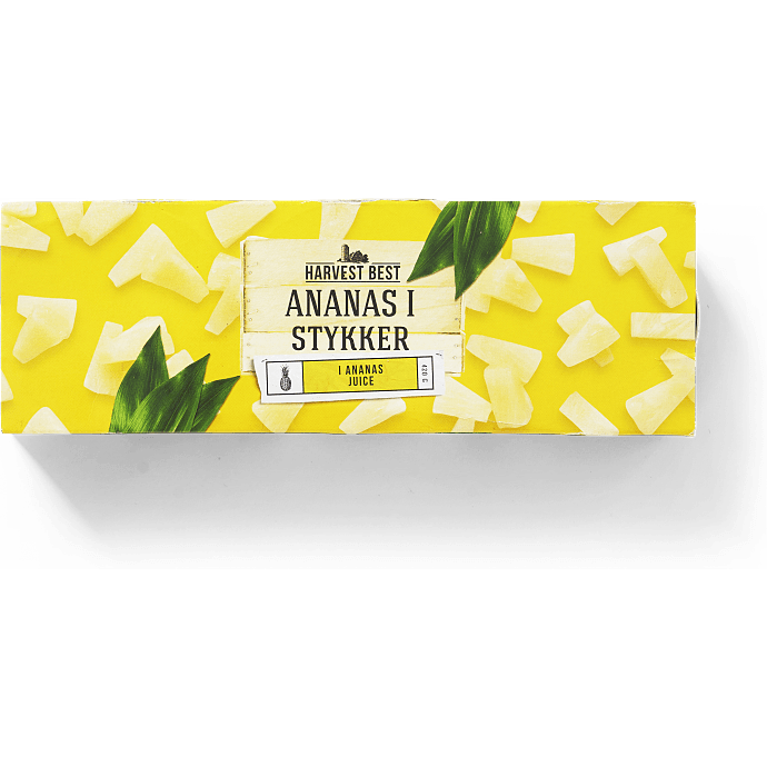 Ananas i stykker