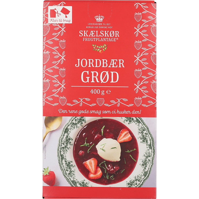 Jordbærgrød