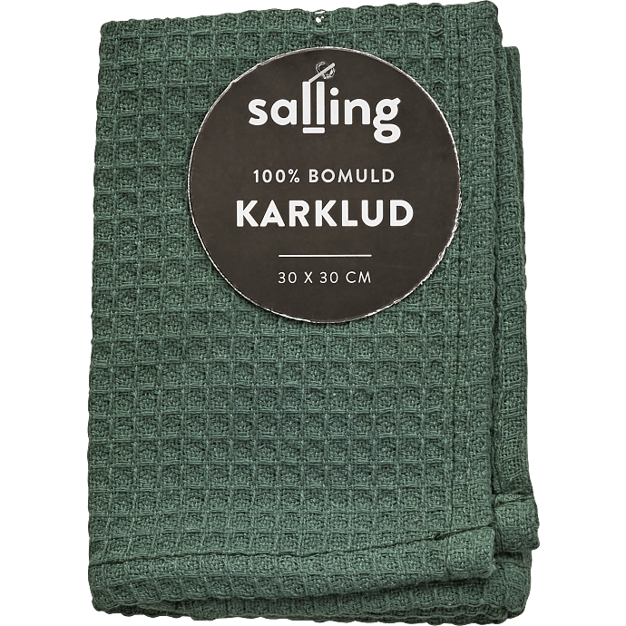 Salling karklud - mørkegrøn
