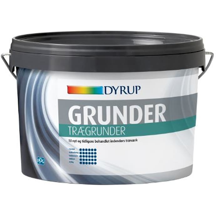 DYRUP trægrunder 2,25 liter - hvid