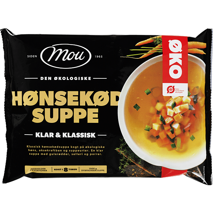 Hønsekødsuppe øko
