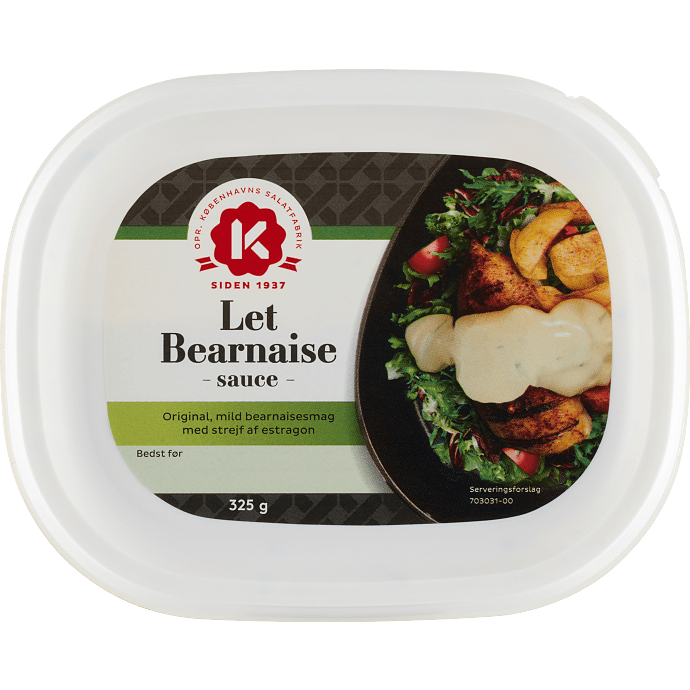Bearnaisesauce fedtreduceret