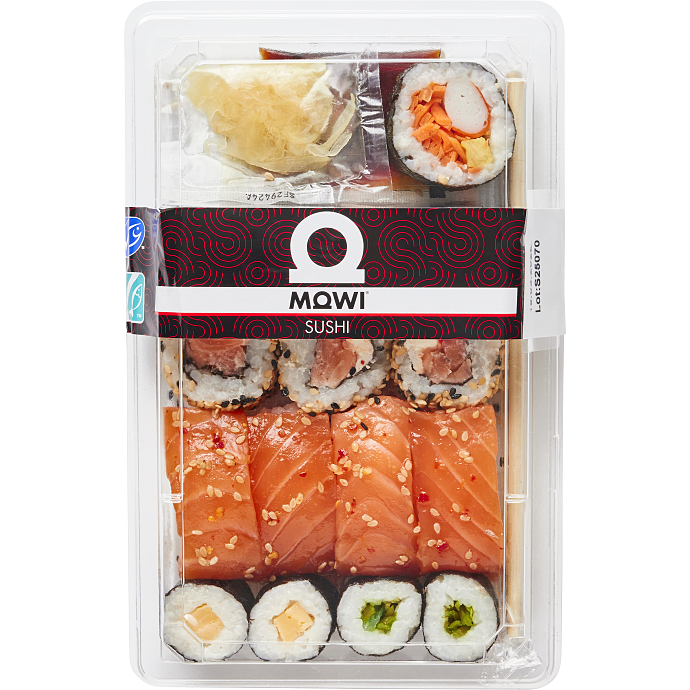 Sushi boks 16 stk.