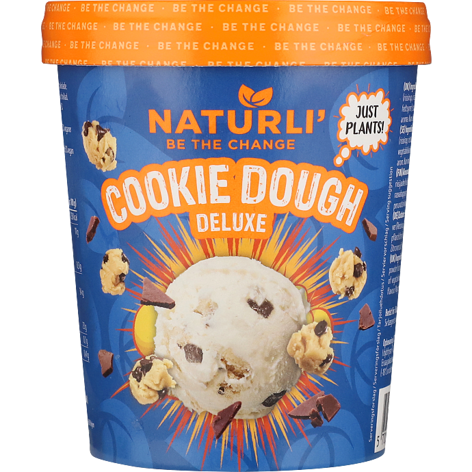 Vegansk is m. cookie dough