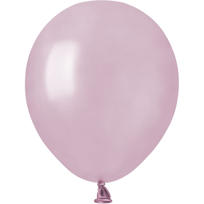 Latexballoner 13 cm 15-pak - metallic lilla