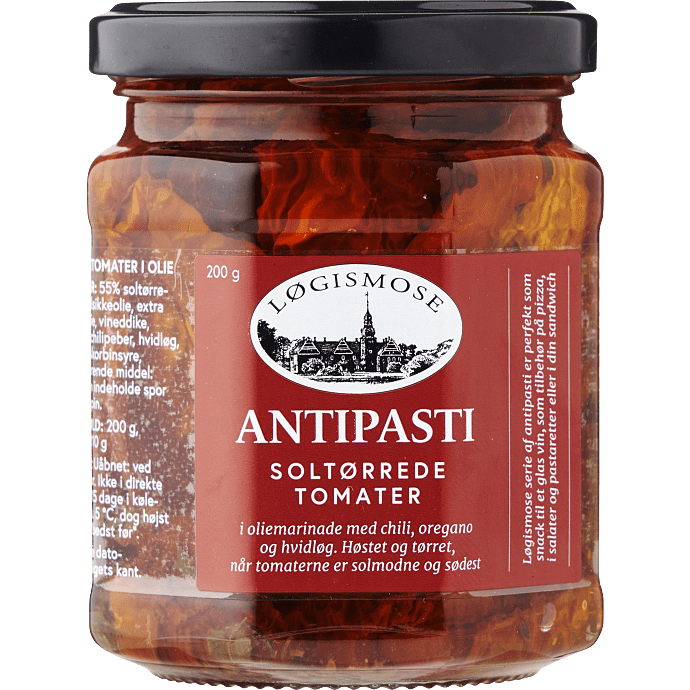 Antipasti soltørrede tomater