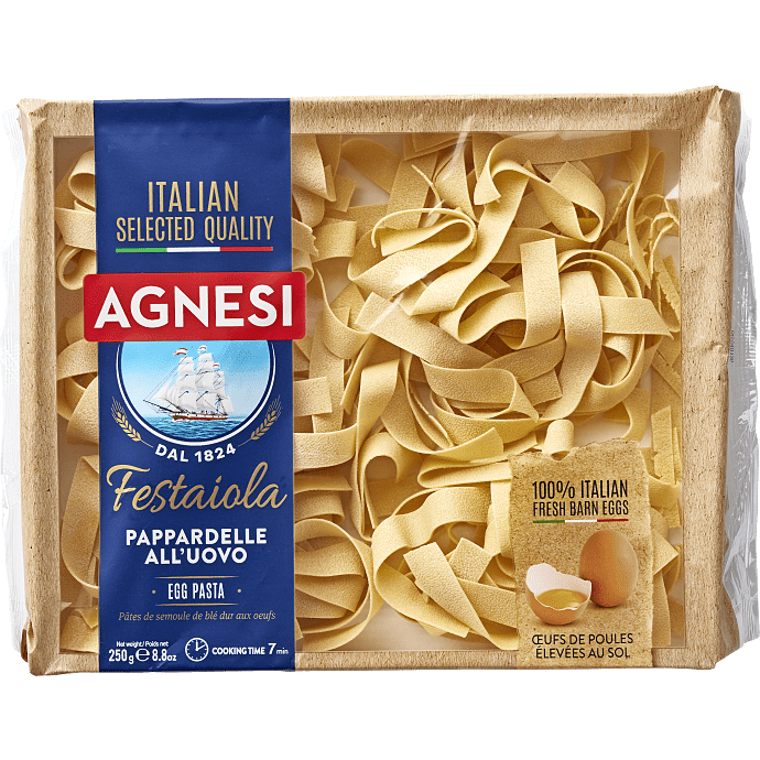 Pappardelle m. æg