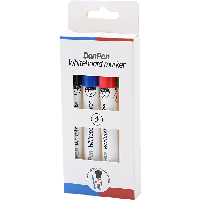 Danpen Whiteboard marker 4-pak