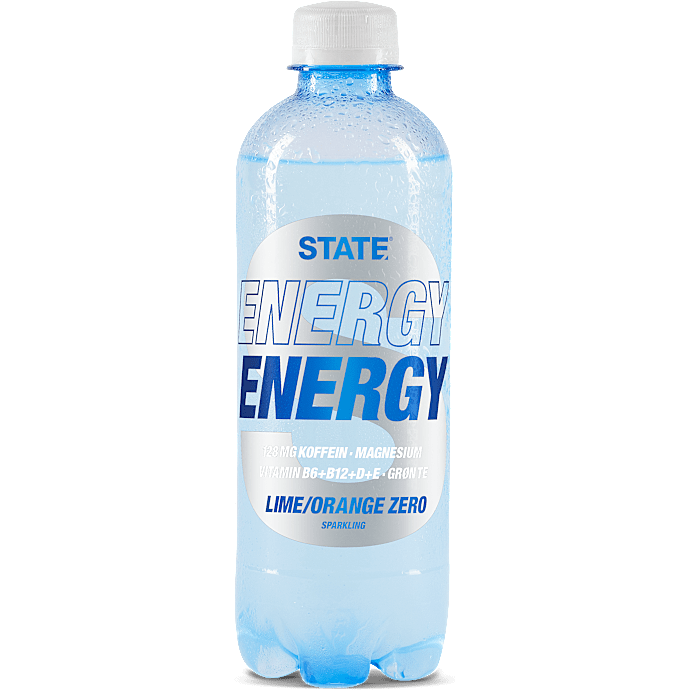 Energidrik m. lime og appelsin sukkerfri