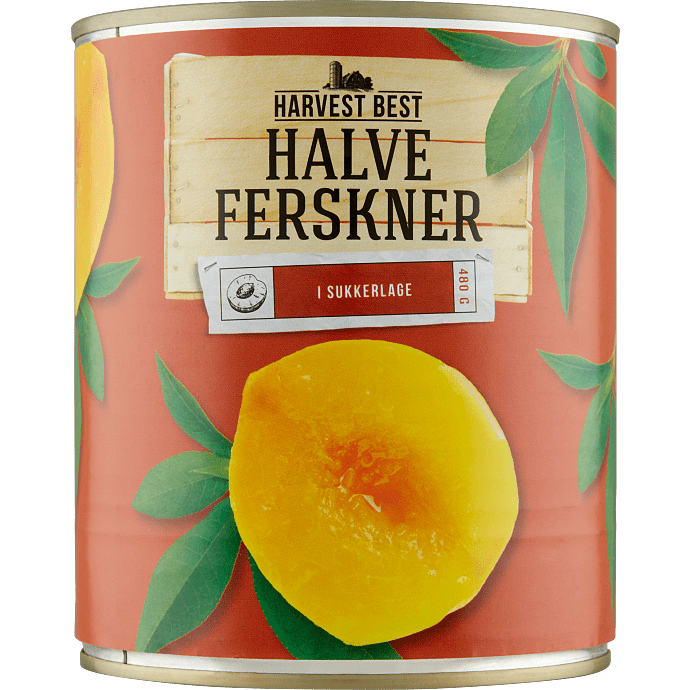 Halve ferskner