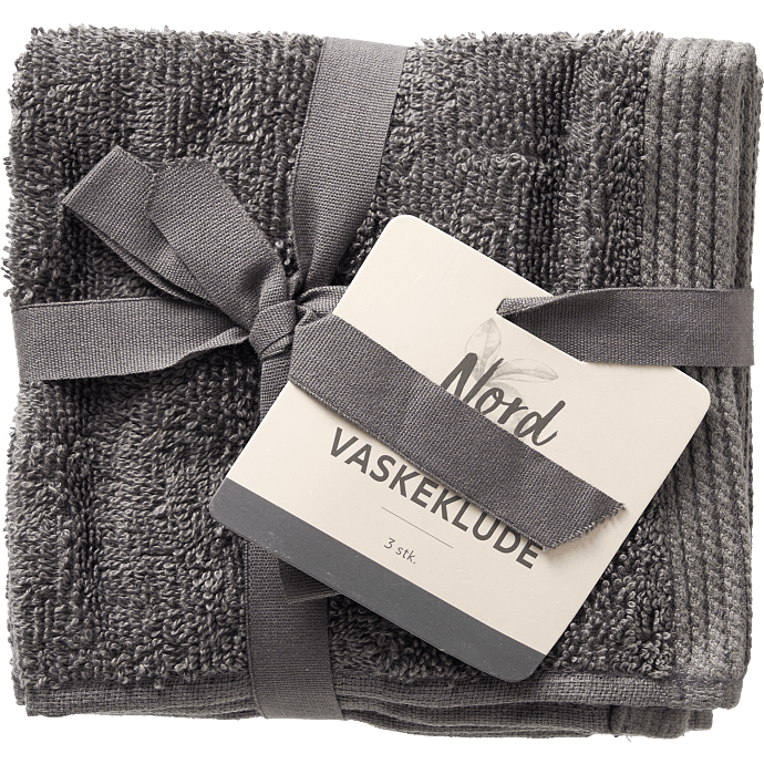 Nord vaskeklude 30x30 cm (3pk)