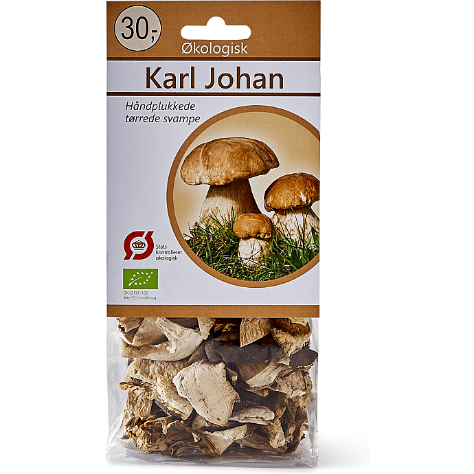 Tørrede Karl Johan svampe øko