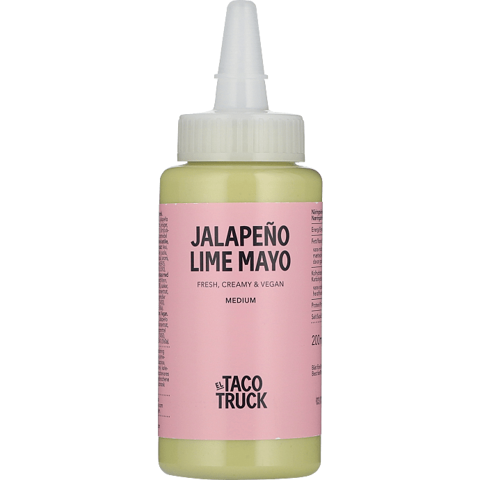 Chilimayonnaise m. jalapeños og lime