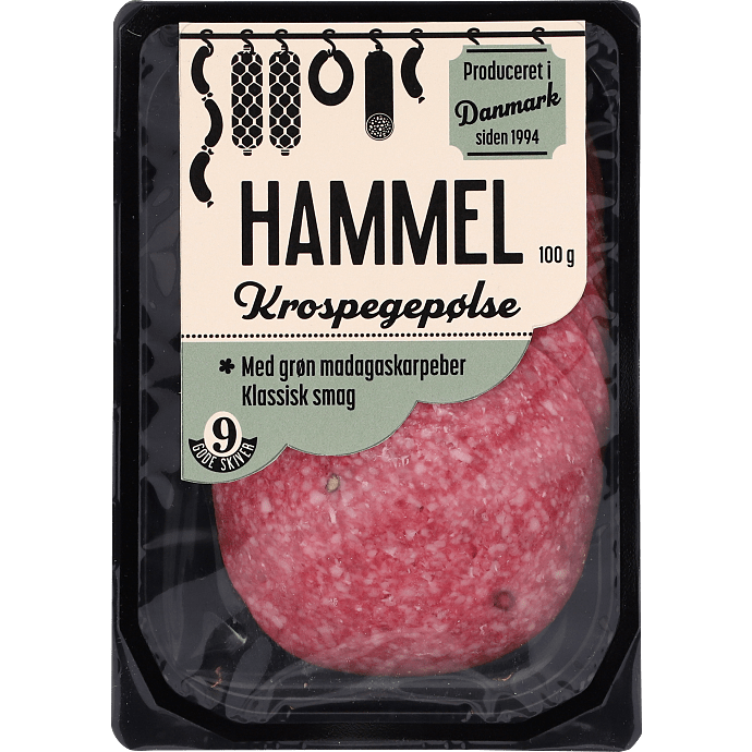 Spegepølse m. peber