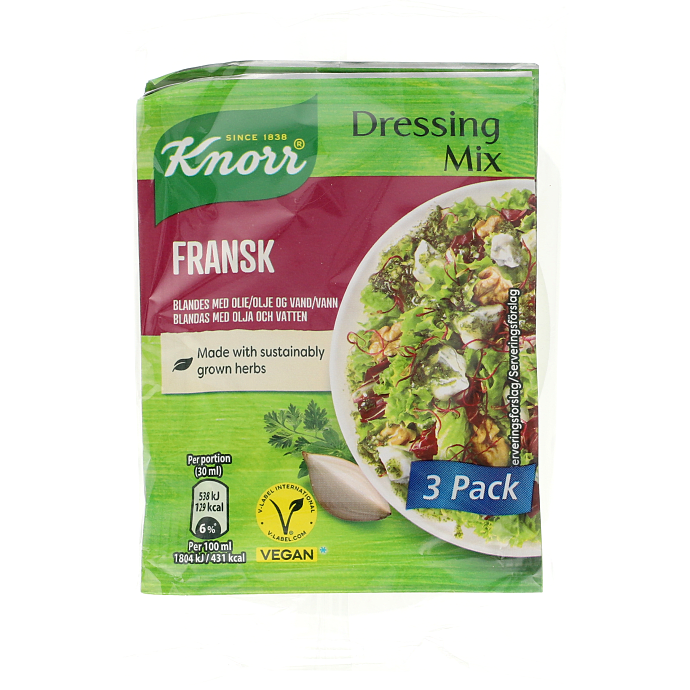 Fransk inspireret dressingmix