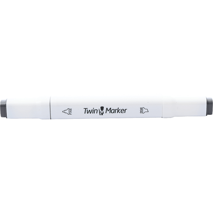 Danpen twin marker grå farve 7