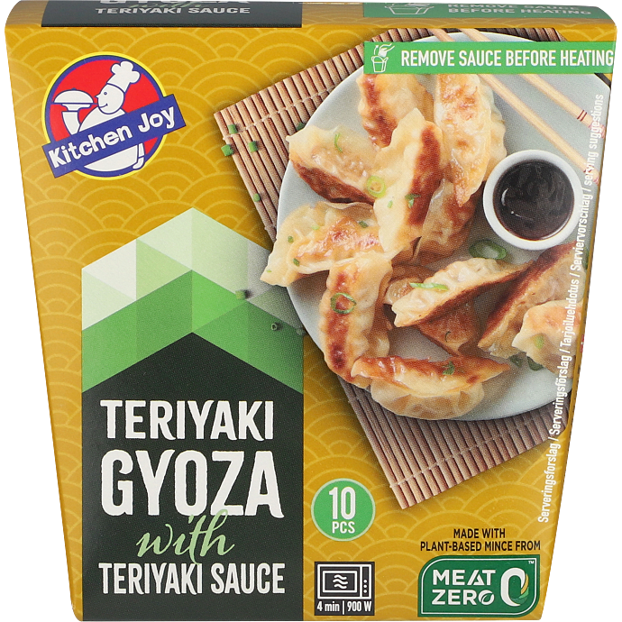 Gyoza m. teriyaki sauce