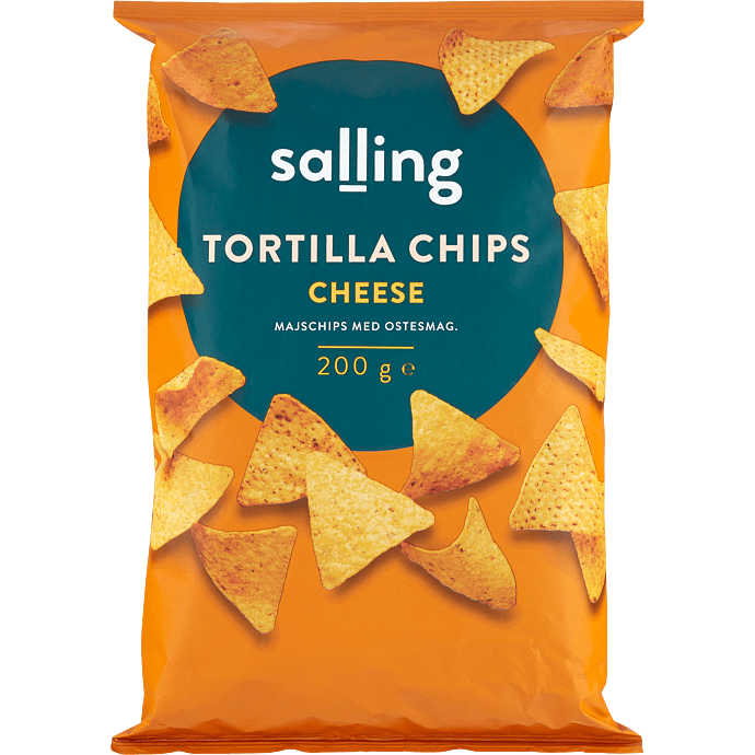 Tortillachips m. ost