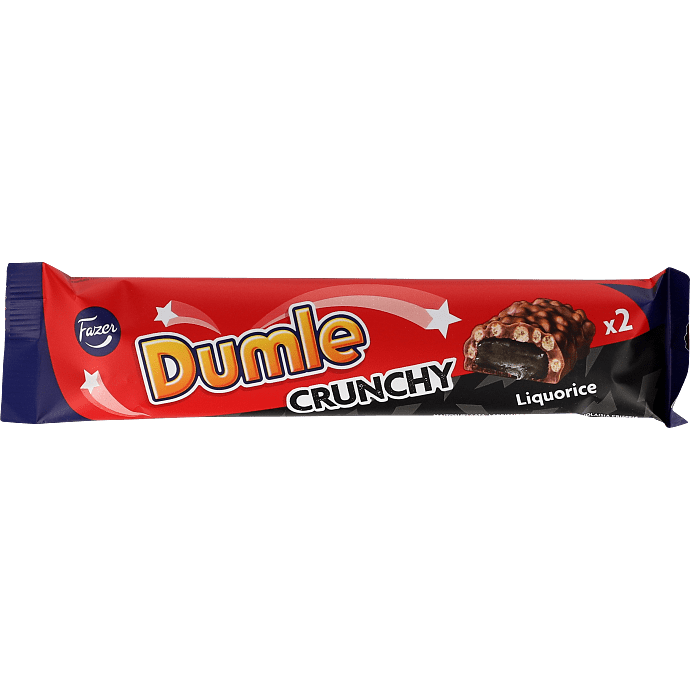 Chokoladebar m. karamel og lakrids