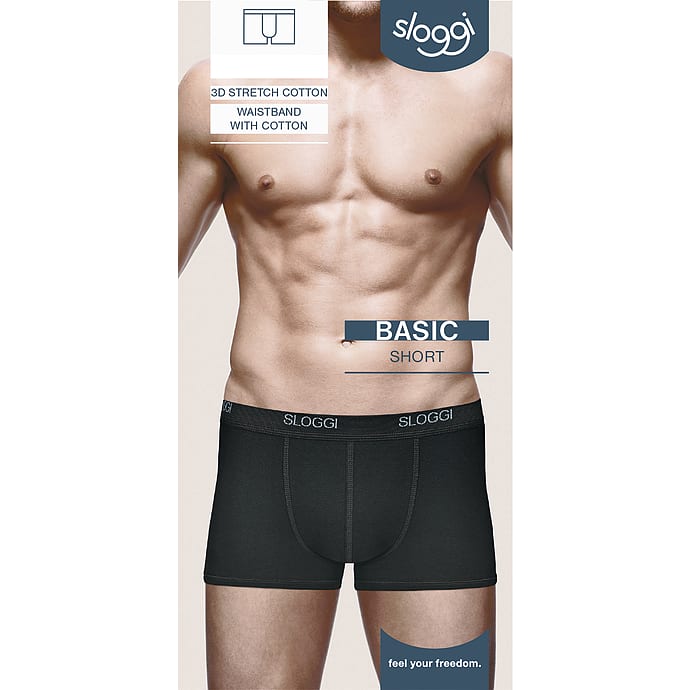 Sloggi herre tights basic str. 2XL - sort