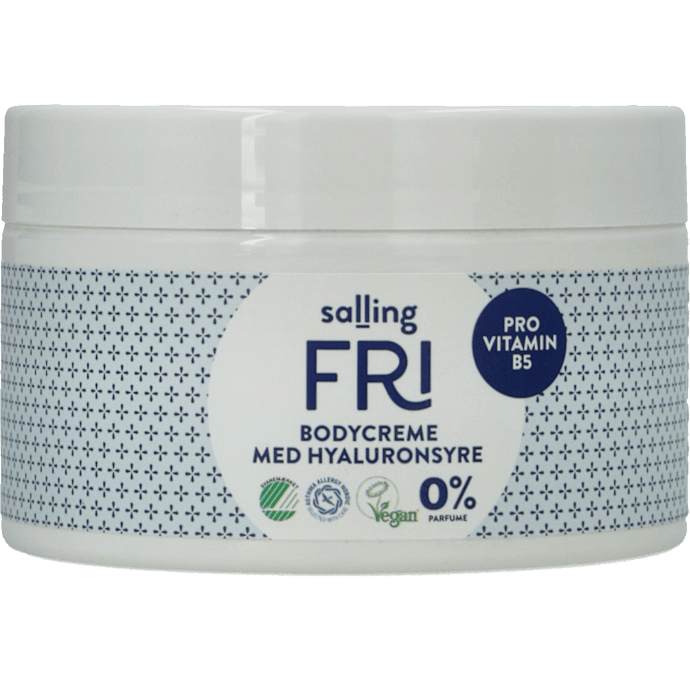 Bodycreme m. hyaluronsyre parfumefri