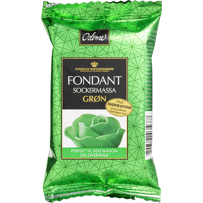 Fondant grøn