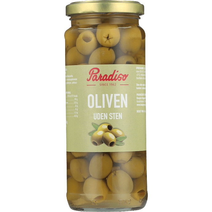 Manzanilla oliven u. sten