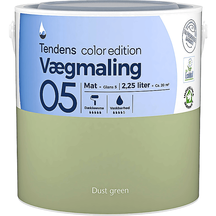 Tendens vægmaling mat 5 2,25 liter