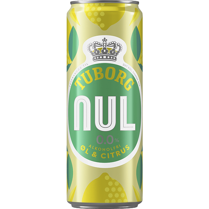 Tuborg NUL m. citrus alkoholfri
