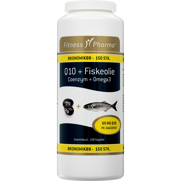 Q10 og fiskeolie omega 3
