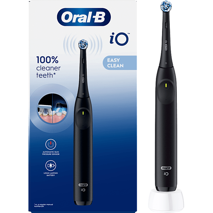 Oral-B iO2 Easy Clean elektrisk tandbørste - Night Black
