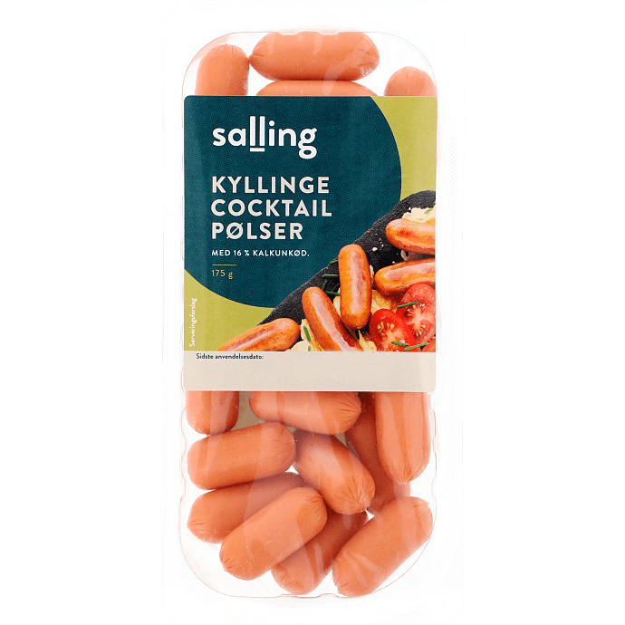 Kyllingecocktailpølser