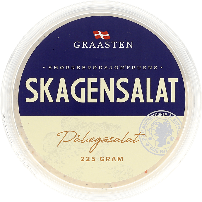 Smørrebrødsjomfruens Skagensalat