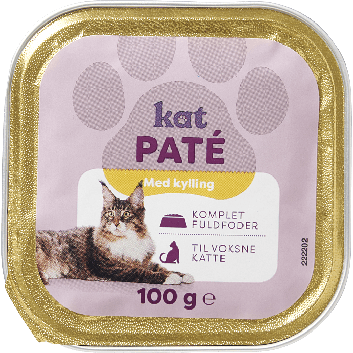 Kattepaté m. kylling