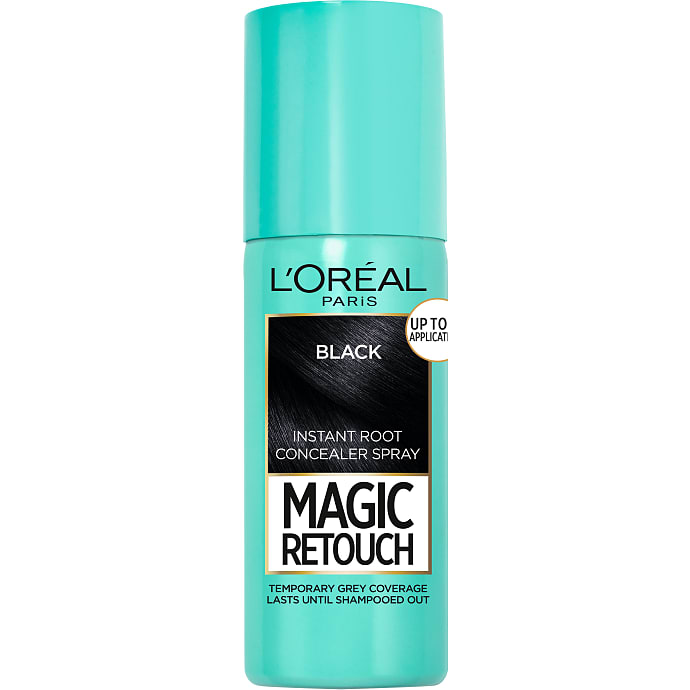 Hårfarvespray Black