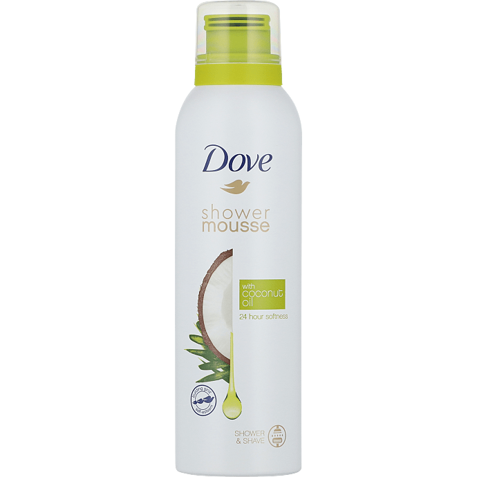 Shower mousse m. kokosolie