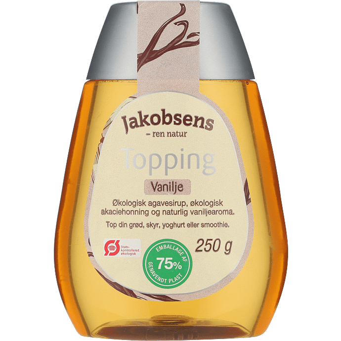 Agavesirup m. akaciehonning og vaniljearoma øko