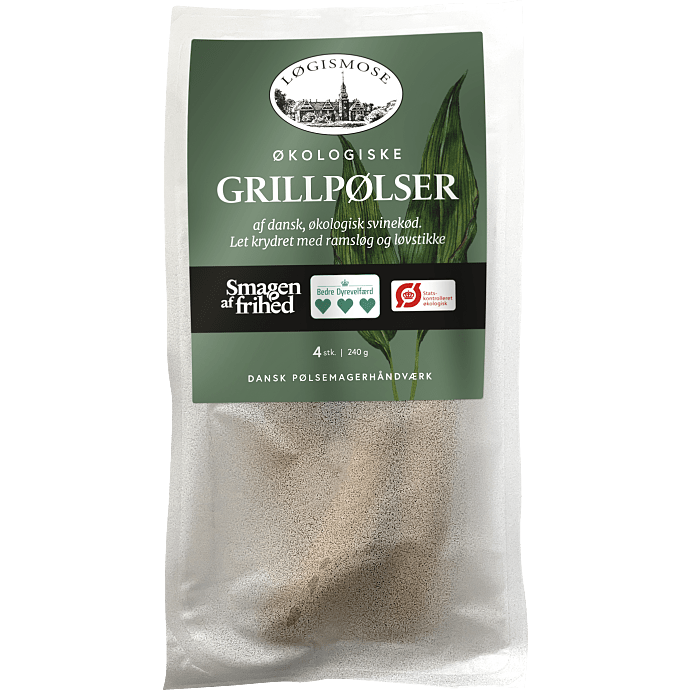 Grillpølser m. urter