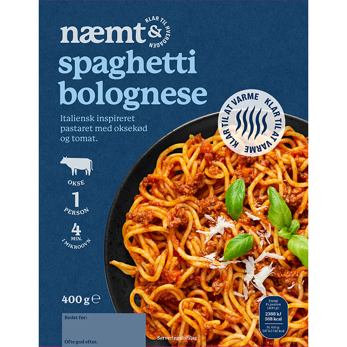 Spaghetti m. kødsovs