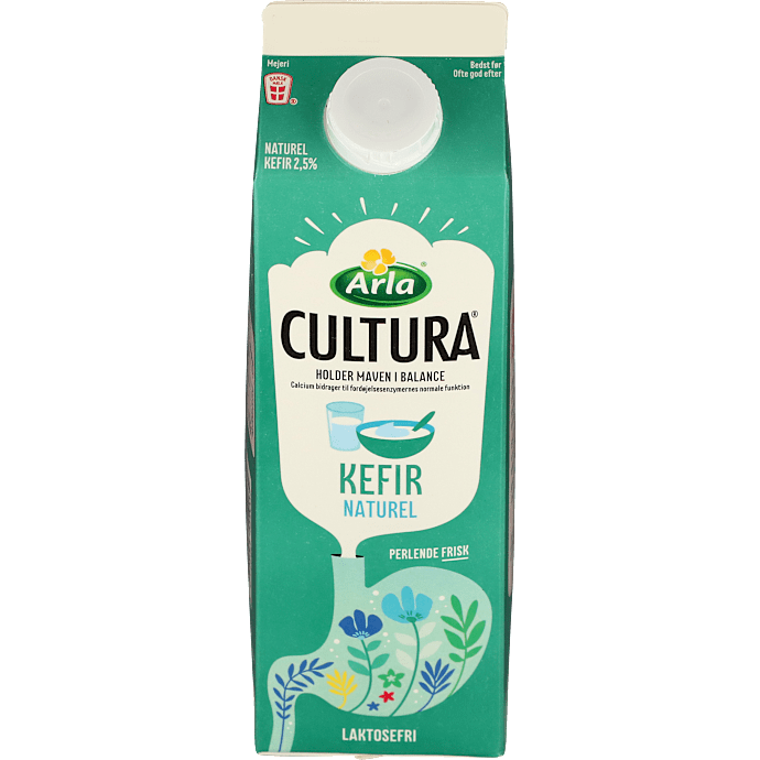 Kefir naturel 2,5% fedt laktosefri