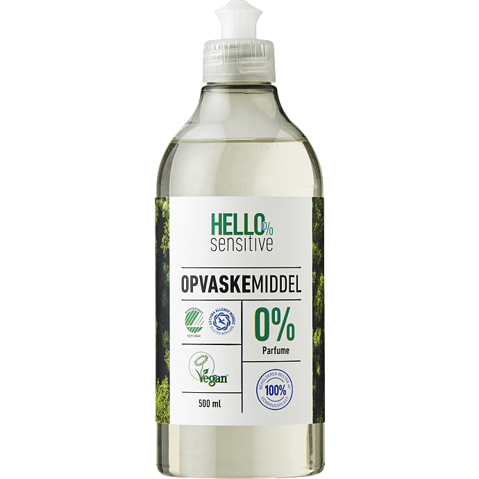 Opvaskemiddel sensitiv