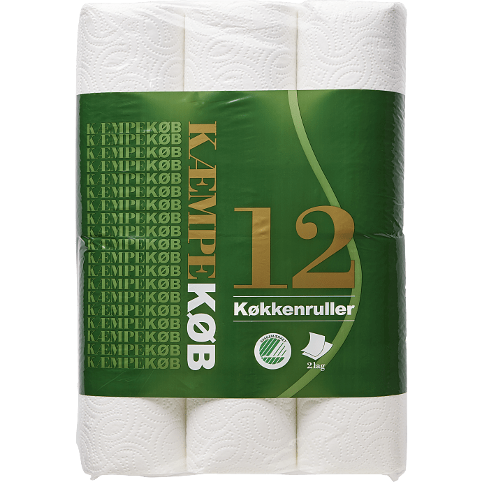 Køkkenrulle 2-lags