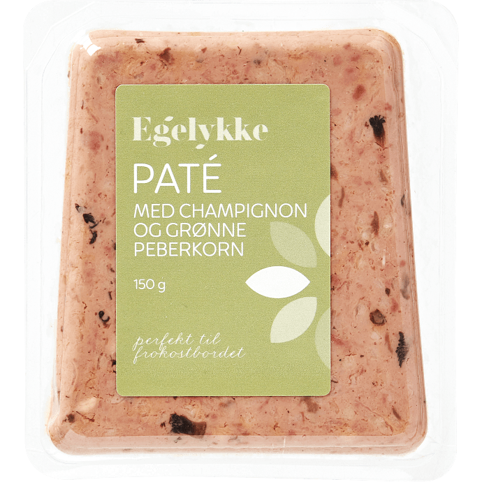 Paté m. champignon og grøn peber