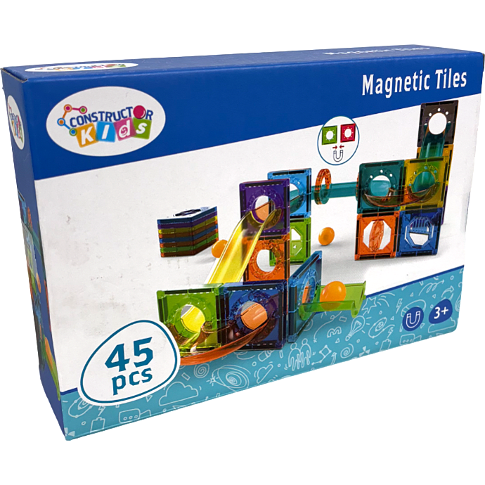 Constructor Kids magnetisk byggesæt 45 dele