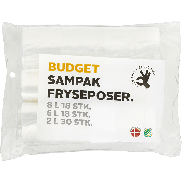 Fryseposer 2 L, 6 L og 8 L