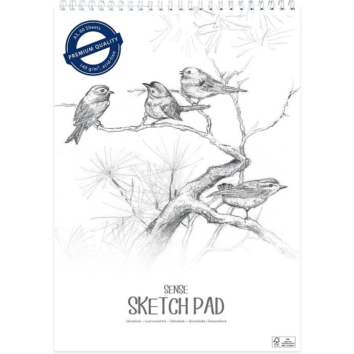 Sense sketchblok A3
